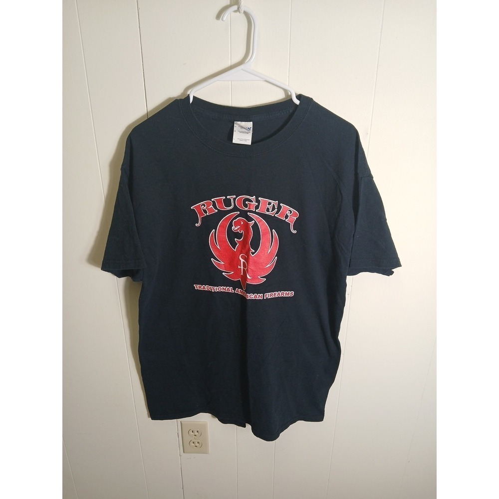 Ruger Traditional American Firearms Large  Black T-Shirt !!